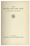 Very Rare First Edition of William Faulkner's ''The Sound and the Fury'' -- In First Edition Dust Jacket -- From the Library of Faulkner Collector Clifton Barrett