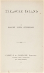 First Edition, First Printing of Robert Louis Stevenson's ''Treasure Island'' in Near Fine Condition -- With Check Signed by Stevenson to His Stepson & Co-Author S. Lloyd Osbourne
