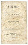 Herman Melville First U.S. Edition of the Classic ''Moby Dick'' -- In Original Binding