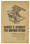 Robert F. Kennedy Signed Copy of ''Robert F. Kennedy: The Brother Within'' -- Also With U.S. Senate Chamber Card From Kennedy's Office
