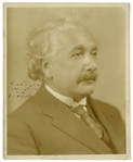 Albert Einstein Signed 8'' x 10'' Photo