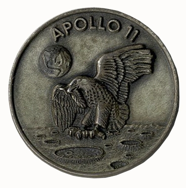 Space-Flown Apollo 11 Robbins Medal -- Serial Number 60, Given to the Consignor by Buzz Aldrin