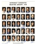 Challenger Space Shuttle Astronauts Signed Photo -- Signed by Judy Resnick, Ron McNair and Ellison Onizuka