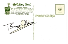 Buzz Aldrin Postcard Signed