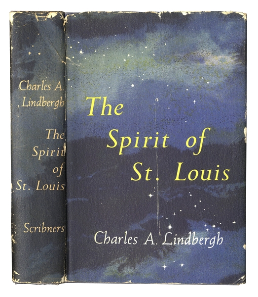 Charles Lindbergh 1953 Signed Copy of ''The Spirit of St. Louis''