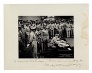 Admiral Chester Nimitz 14 x 11 Signed Photo of the Japanese Surrender