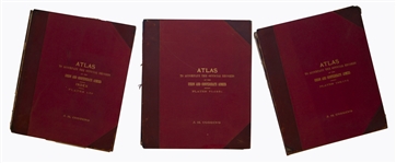 Essential Civil War Reference, the ''Atlas to Accompany the Official Records'' With All 175 Double-Page Plates, in Original Bindings