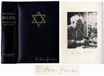 David Ben-Gurion Signed Limited Edition of Israel: A Personal History