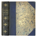 Titanic Survivor Signed Copy of the 2nd Limited Edition of ''Ulysses'' From 1922 -- Signed by Titanic Survivor Jack Thayer, Who Famously Dove Into the Water as the Ship Sank