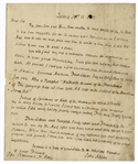 John Adams Autograph Letter Signed Regarding the Stamp Act -- Adams Gives Documents to Jedidiah Morse for ''Annals of the American Revolution''