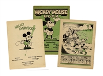 Premiere Issue of the Mickey Mouse Book in 1930