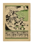 Premiere Issue of the ''Mickey Mouse Book'' in 1930