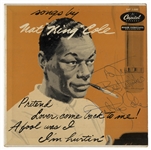 Nat King Cole Signed Album, Songs by Nat King Cole