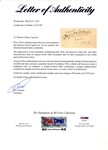 Maurice Ravel Autograph Musical Quotation Signed -- With PSA/DNA COA
