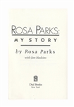 Rosa Parks Signed Copy of ''My Story'' -- Near Fine