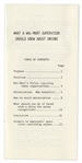 Walmart Pamphlet From the 1970s Instructing Managers How to Prevent Labor Unions -- Perhaps the First Walmart Pamphlet in Its Long History of Successfully Avoiding Unionization