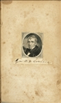 William Henry Harrison Signed Engraving as General -- Likely the Earliest Signed Image of Any President & Only Known Signed Image of Harrison