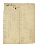 Revolutionary War Document Regarding the Siege of Boston -- Receipt for Lodging of Troops Who Fought at Bunker Hill