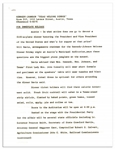 Press Kit for the JFK Texas Welcome Dinner Scheduled for the Night of His Assassination