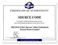 Jake Gyllenhaal Screen-Worn Flight Suit From His Acclaimed Sci-Fi Thriller ''Source Code''