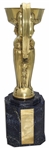 Rare Jules Rimet FIFA World Cup Trophy From 1970 -- Made of Lapis Lazuli & Sterling Silver Gilt Plates