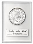 Jack Swigert's Personally Owned Apollo 13 Medallion Issued by the Franklin Mint