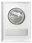 Jack Swigert's Personally Owned Apollo 13 Medallion Issued by the Franklin Mint