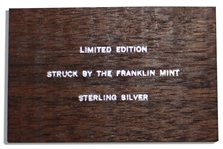 Jack Swigert's Personally Owned Apollo 13 Medallion Issued by the Franklin Mint