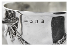 King George III Style Silver Two-Handled Cup & Cover -- From 1771