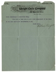 Two Months After their Successful 1903 Kitty Hawk Flight, Wilbur Wright Excoriates a Newspaper for Lying: ''...the bogus article contains matter which never came from me...and which is entirely...