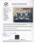 Apollo 1 Signed Photo With All Six Signatures From Primary and First Backup Crew -- With Steve Zarelli COA for All Signatures