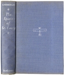 Charles Lindbergh 1953 Signed Copy of ''The Spirit of St. Louis''