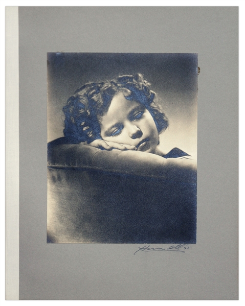 Shirley Temple Owned Large Portrait Photo Album of Hurrell Photographs From 1937 Film Heidi