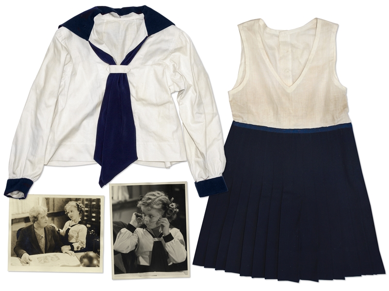 Shirley Temple Screen-Worn Outfit From 1938 Film ''Little Miss Broadway''