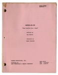 ''Sanford & Son'' Script, With Redd Foxx's Notes -- First Draft of ''Fred Sanford Has a Baby'' Dated 6 November 1975 -- 36pp. -- Very Good Condition -- From the Redd Foxx Estate