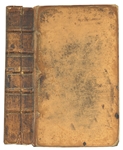 Extremely Rare John Hancock Signed Book, From His Library -- One of Only a Handful of Signed Books From Hancock's Library Sold at Auction