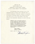 Legendary Jazz Singer Sarah Vaughan Lot of 5 Contracts Signed