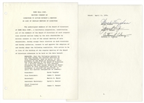 Legendary Jazz Singer Sarah Vaughan Lot of 5 Contracts Signed