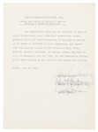 Marilyn Monroe Signed Legal Waiver From 1957 -- With JSA COA