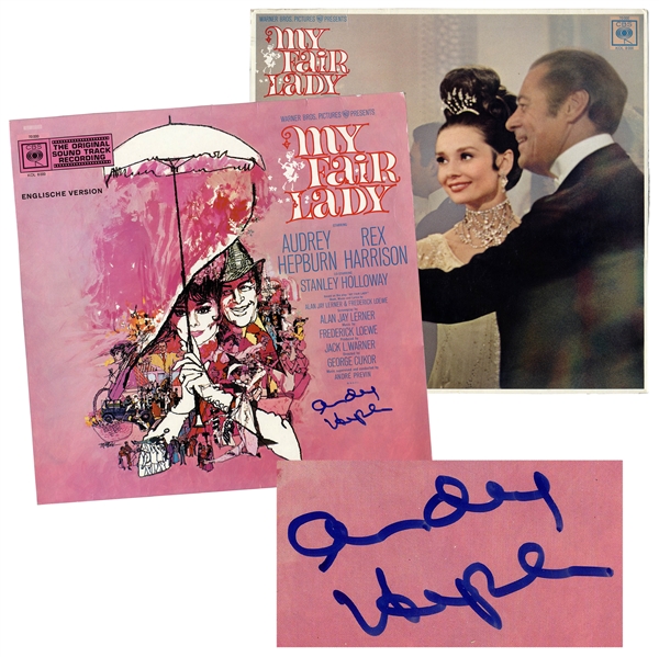 Audrey Hepburn ''My Fair Lady'' Signed Soundtrack Album -- With Beckett COA