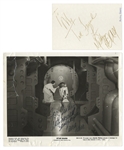 Autograph Album With Dozens of Hollywood Celebrities -- Including Carrie Fisher, Mickey Rooney & Joan Crawford
