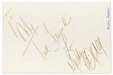 Autograph Album With Dozens of Hollywood Celebrities -- Including Carrie Fisher, Mickey Rooney & Joan Crawford