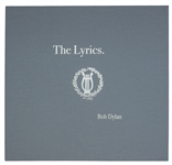 Bob Dylan Signed ''The Lyrics: Since 1962'' -- #15 of Only 50 Signed by Dylan