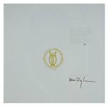 Bob Dylan Signed ''The Lyrics: Since 1962'' -- #15 of Only 50 Signed by Dylan