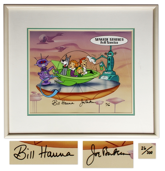 Hanna-Barbera Signed Cel for ''The Jetsons'' -- Limited Edition #26 of 300