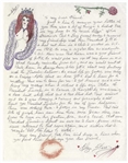 Blaze Starr Autograph Letter Signed -- Regarding a Tryst in the White House with JFK -- ...I told J.F.K. about my fantasy with the Lincoln bedroom. He said lets go...