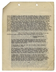 FBI Document From 1934, With Statement of Fugitive Marry O'Dare, on Harboring Bonnie & Clyde -- ''...Bonnie Parker was drunk and had passed out, and I did not meet her until that same night...''