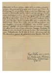 Buchenwald Concentration Camp Letter From 1941 -- ''... May spring bring you only beauty and fulfill all your hopes...Through your eyes, I am able to see everything at home...''