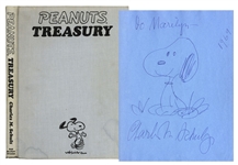 Charles Schulz Signed Drawing of Snoopy