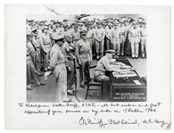 Admiral Chester Nimitz 12'' x 9'' Signed Photo of the Japanese Surrender